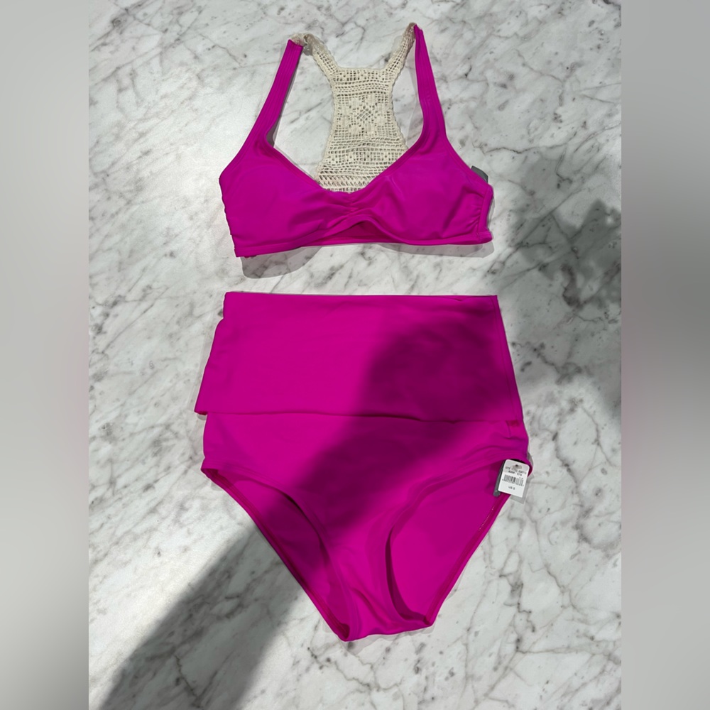 NWT Aerie Pink Bikini - Size S